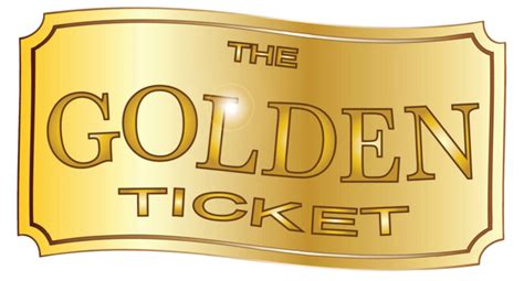 prize grab gold ticket.